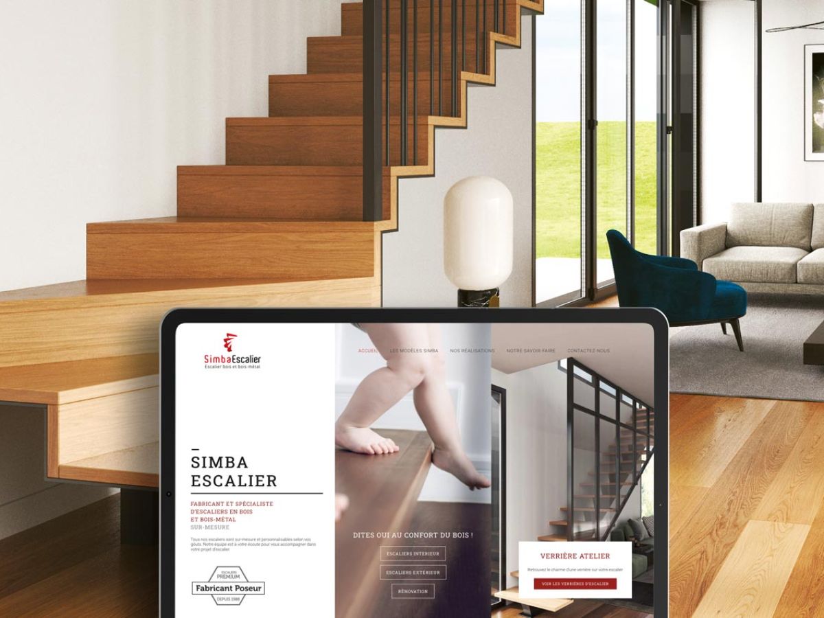 Site internet simba bannière