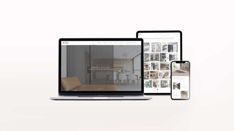 site internet ambiance dressing