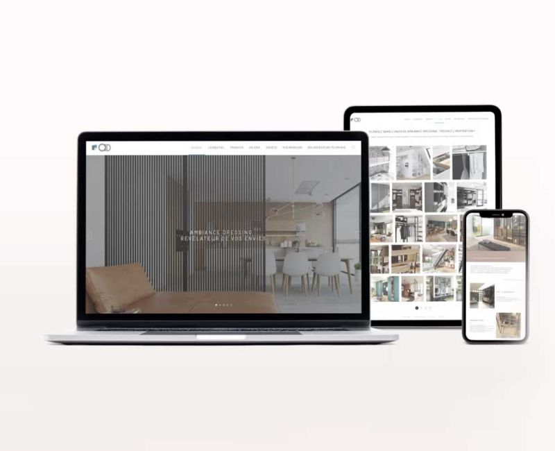 site internet ambiance dressing